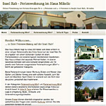 Webseite: Insel Rab, Ferienwohnung im Haus Mikelic