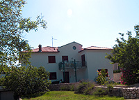 Insel Rab, Kroatien - Ferienwohnung von Privat - Banjol, Haus Mikelic - Ansicht Haus Mikelic