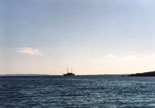 Insel Rab, Kroatien - Ferienwohnung von Privat - Banjol, Haus Mikelic - Blick von Suha Punta
